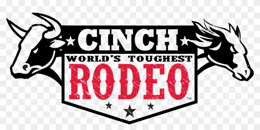 Cinch World& - Cinch World's Toughest Rodeo Logo Clipart #2365199