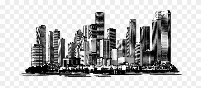 Houston Skyline - Skyline Clipart #2365290