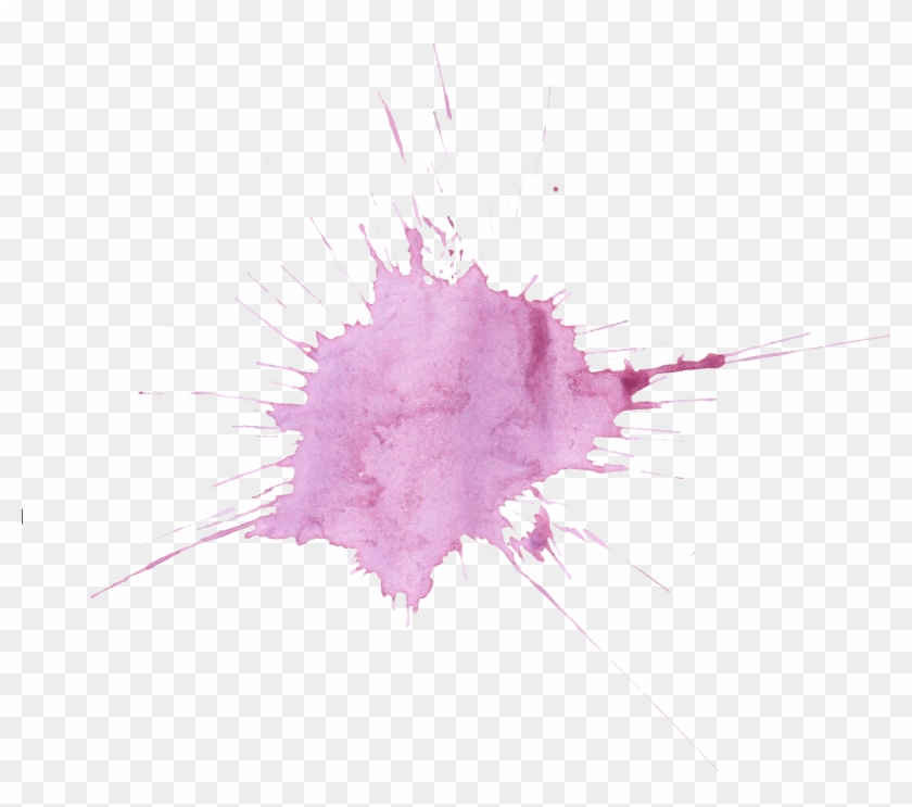Related Posts Of "watercolor Paint Splatter Png" - Transparent Purple Paint Splatter Clipart