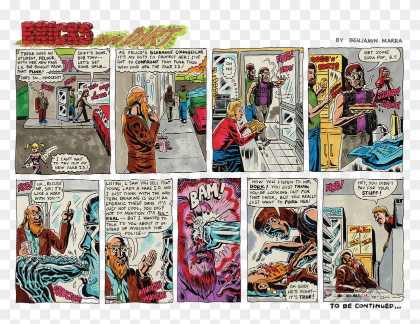Bricks On Dirt By Benjamin-marra - Benjamin Marra Bricks On Dirt Comic Clipart #2365469