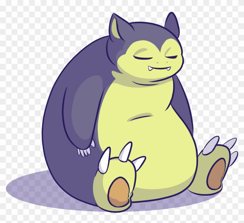 Snorlax Png - Cartoon Clipart #2365848