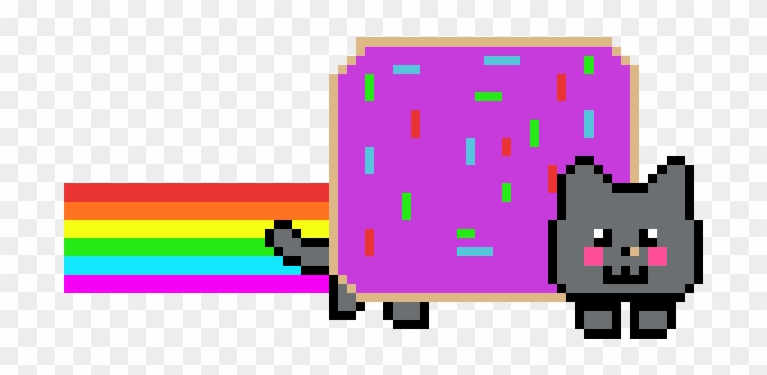 Nyan Cat - Nyan Cat Logo Transparent Clipart