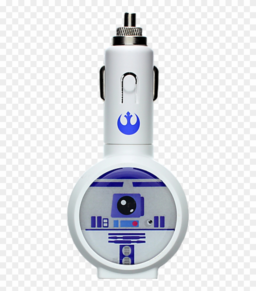 Light Up Car Charger R2d2 - Star Wars Dual Port Car Charger Clipart