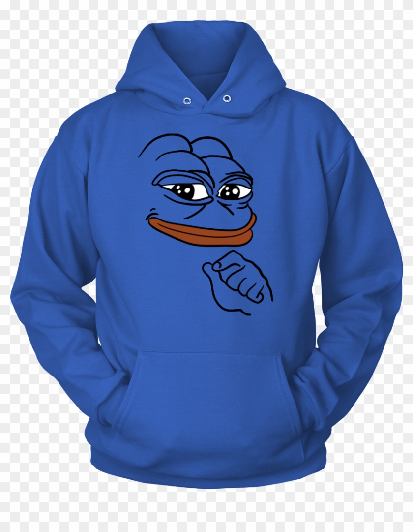 Unisex Hoodie Smug Pepe The Frog Meme T Shirt Products - Lest We Forget Hoodies Clipart