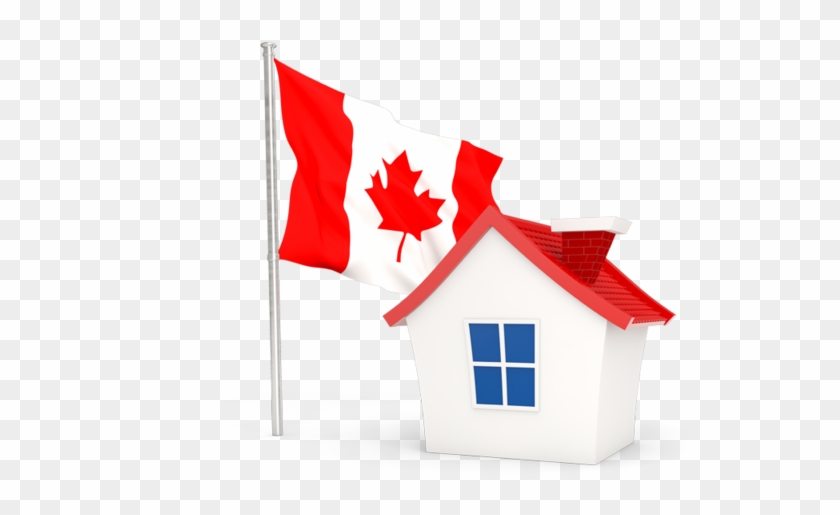Casas Con La Bandera Dominicana Clipart
