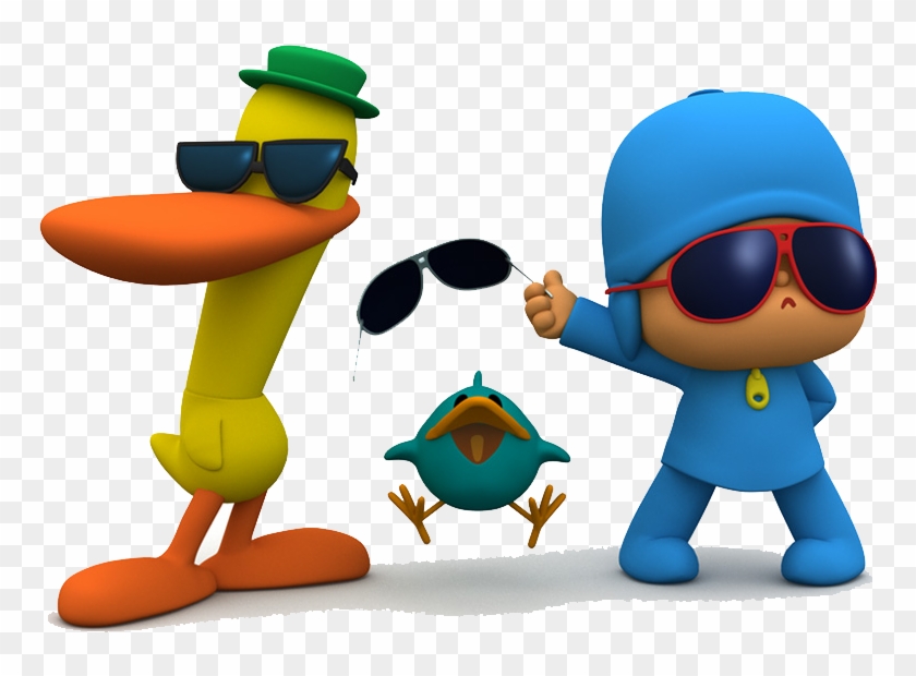 Gifs Y Fondos De Pocoyo - Pocoyo Party Invitations Clipart #2368460