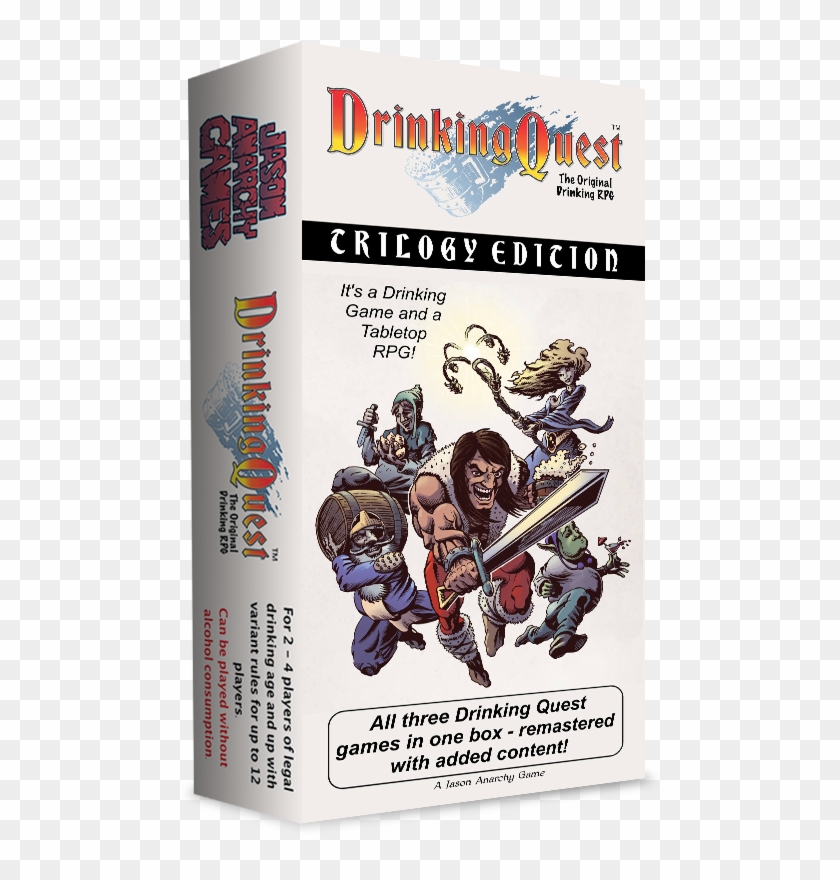 Trilogy Edition Good Box Mockup - Drinking Quest Clipart #2368463