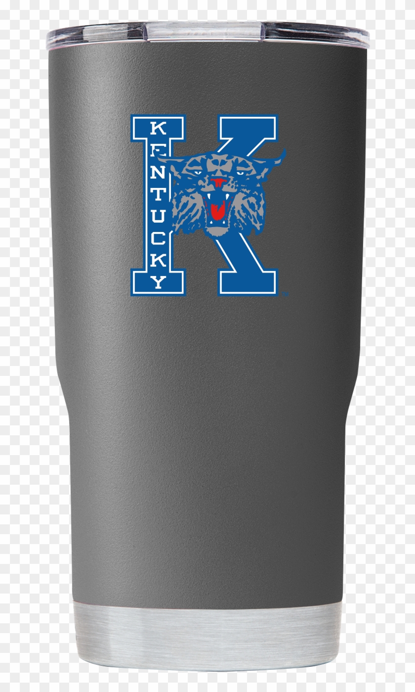 Kentucky 20 Oz Vault “k-cat” Gray Tumbler - Fictional Character Clipart