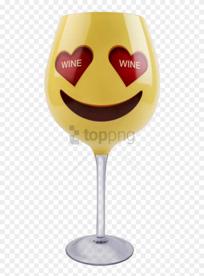 Free Png Wine Glass Emoji Png Image With Transparent - Portable Network Graphics Clipart