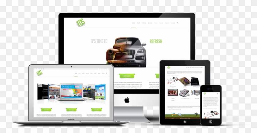 Responsive Website Design - Web Design Clipart