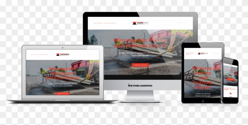 Before And After Responsive Website For Minneapolis - Tablet Computer Clipart #2370377