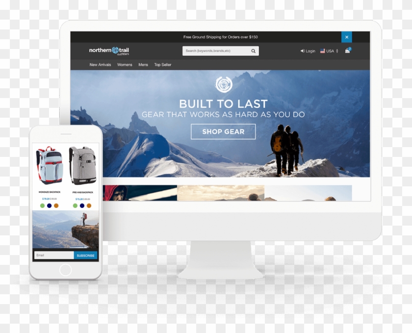 Products Ordered Through B2b Ecommerce Might Include - Aiguille Du Midi Ridge Clipart #2370781