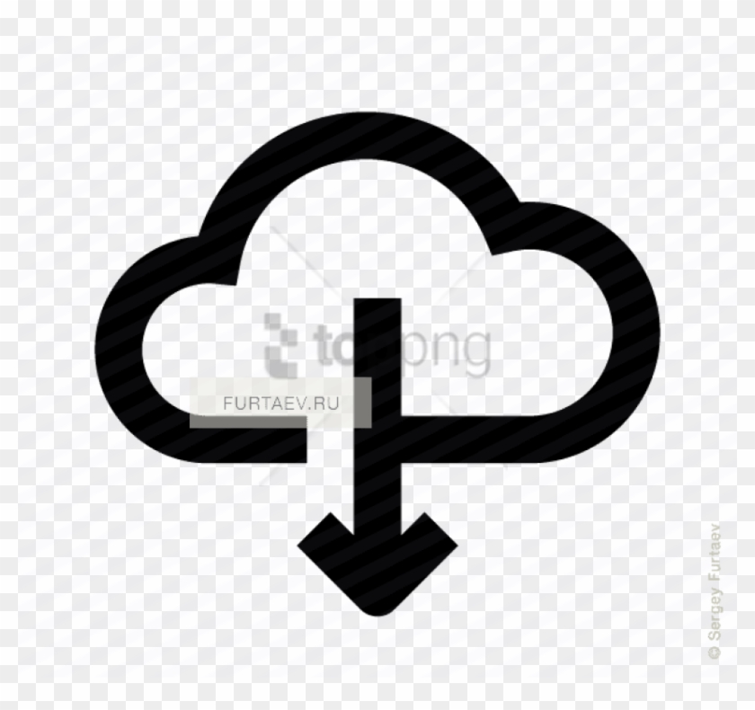 Free Png Vector Icon Of Save File From Cloud Storage - Cloud Vector File Free Download Clipart #2371072
