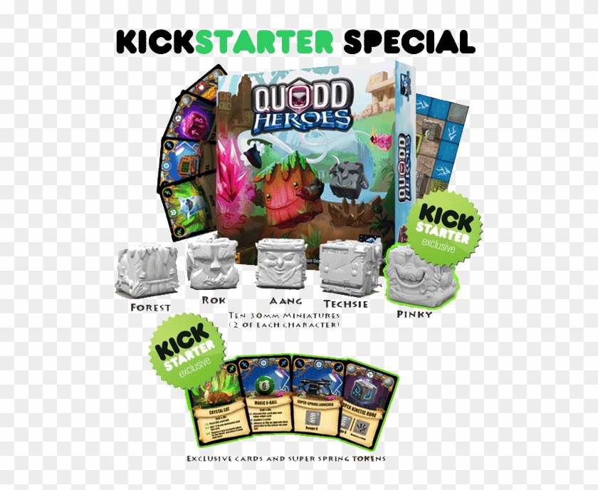 Quodd Heroes Kickstarter Hero Pledge - Cartoon Clipart