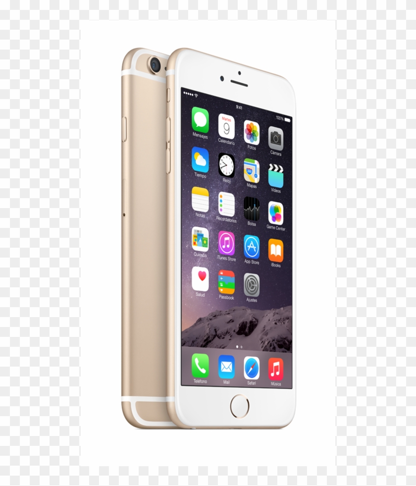 Iphone 6 Plus Gold Png - Айфон 6 Плюс Голд Clipart (#2371630) - PikPng