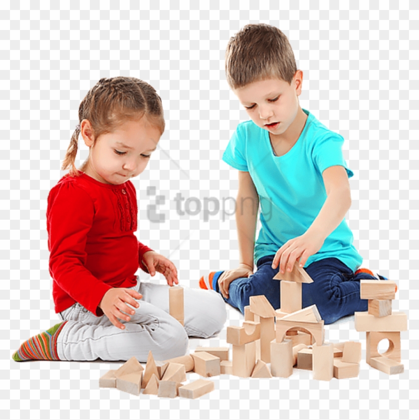 Free Png School Kids Playing Png Png Image With Transparent - Preschool Children Clipart #2371839