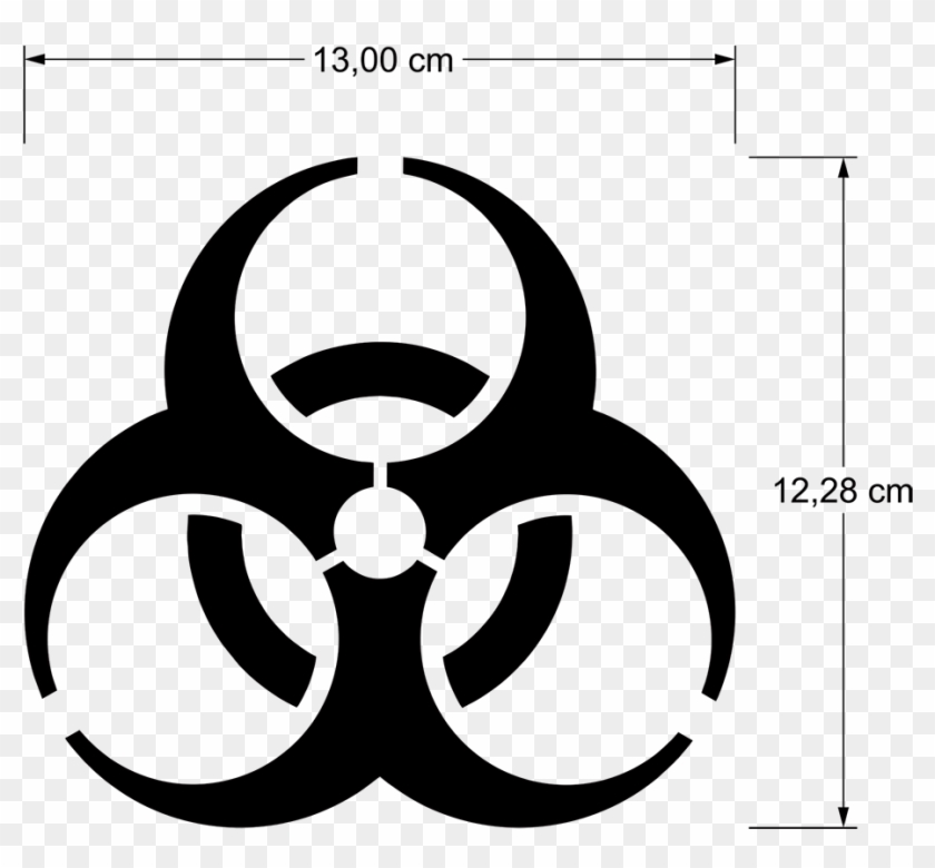 Biohazard Symbol , Png Download - Biohazard Symbol Clipart #2372000