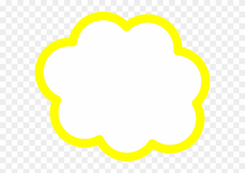 Cloud Clipart Vector - Yellow Logo Starts With C - Png Download #2372431