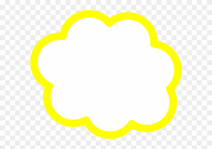Cloud Clipart Vector - Yellow Logo Starts With C - Png Download