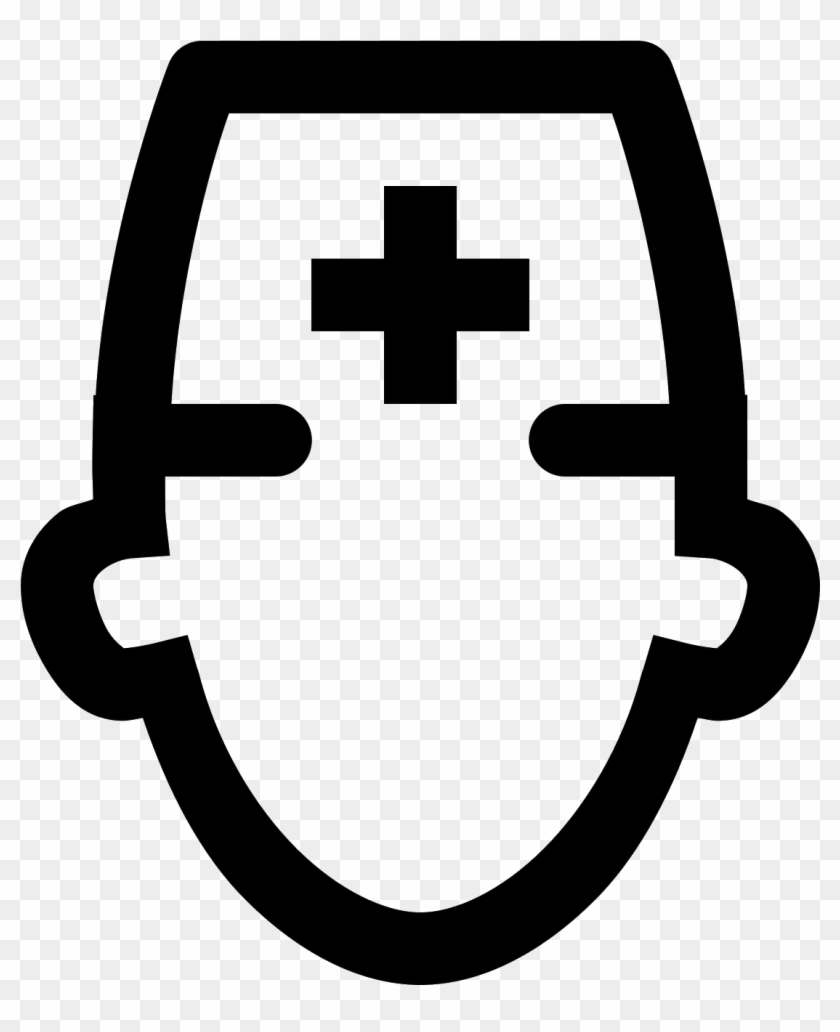 Nurse Svg Male - Nurse Man Icon Clipart #2372486