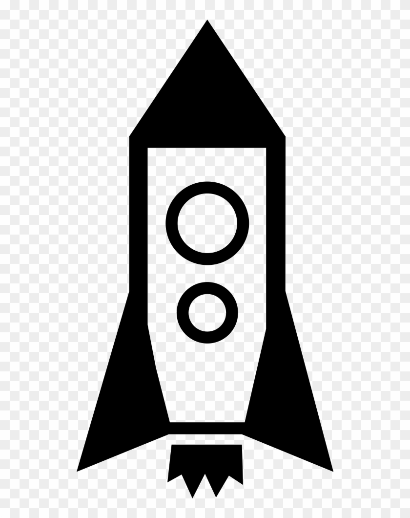 Rocket Space Ship Comments - ロケット イラスト 白黒 Clipart