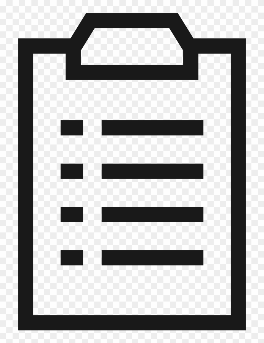 Checklist Outline Png Clipart , Png Download Transparent Png