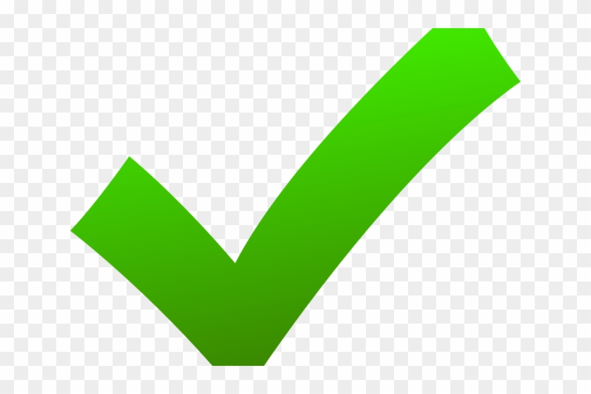 Green Tick Clipart Transparent Background - Very Good Logo Png