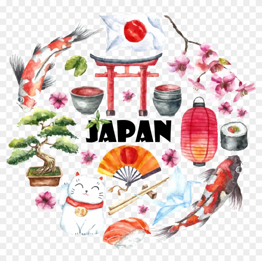 Illustration Transprent Png - Japanese Png Free Download Clipart