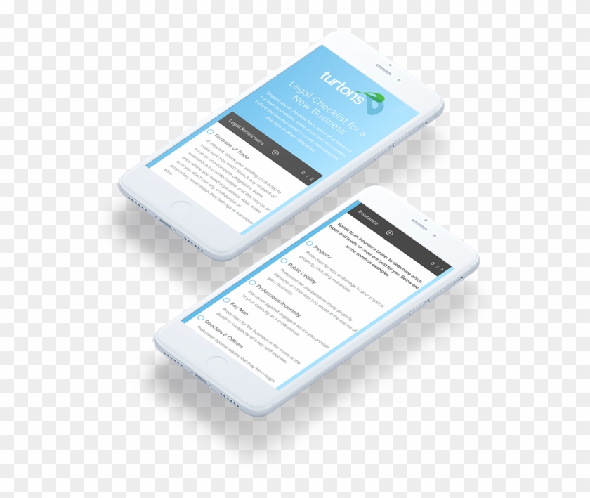 Checklist Mobile View Iphones - Smartphone Clipart