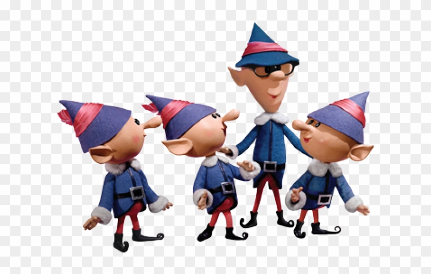 Rudolf The Rednosed Reindeer Elves Clipart