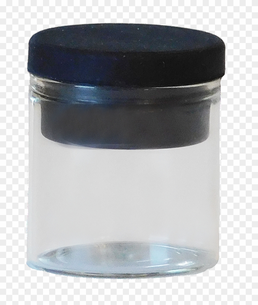 10ml Concentrate/cream Glass Jar-black Silicon Lid - Eye Shadow Clipart