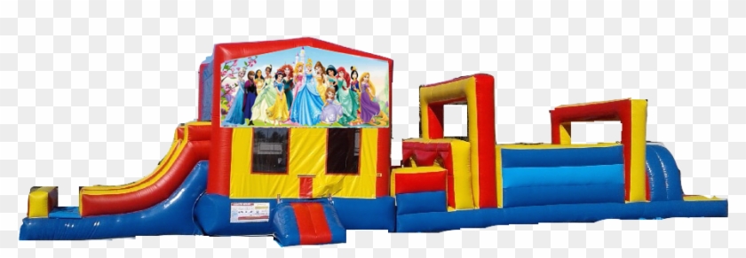 2 Lanes Combo Jumper Obstacle Game Disney Princess - Power Rangers Jumper Clipart