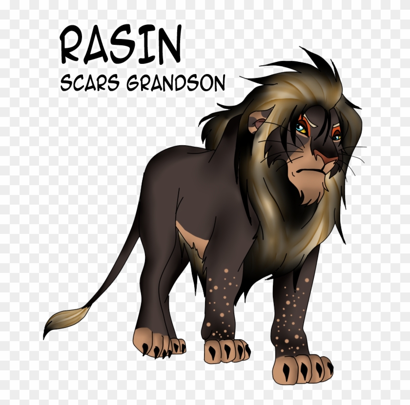 Scars Grandson Rasin - Scar's Grandson Lion King Clipart #2374043