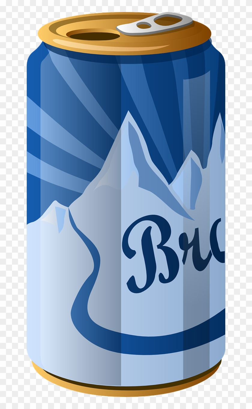 Soda Can Beer - Beer Can Png Clipart Transparent Png (#2374215) - PikPng