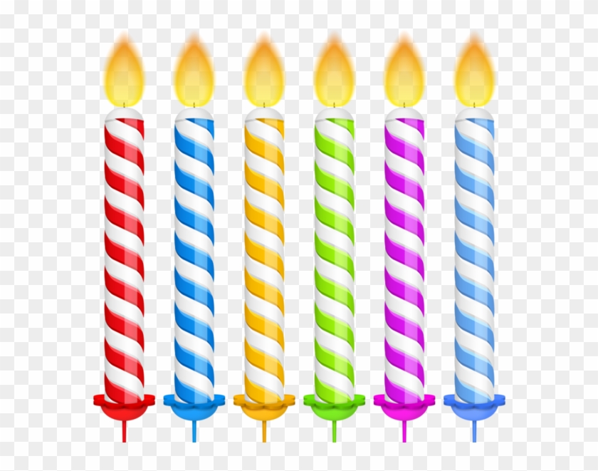 Party Candles - Cake Candles Clipart Hd - Png Download