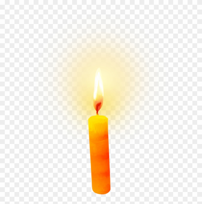 Birthday Candles Clipart Candle Fire - Birthday Candle - Png Download #2375175