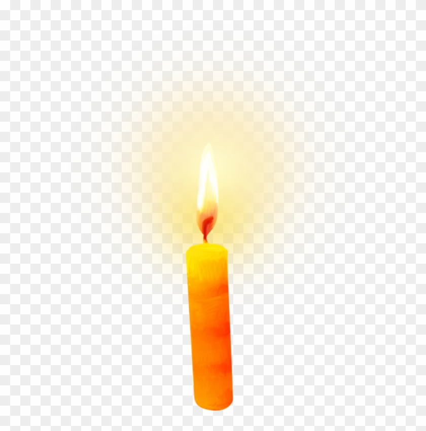 Birthday Candles Clipart Candle Fire - Birthday Candle - Png Download