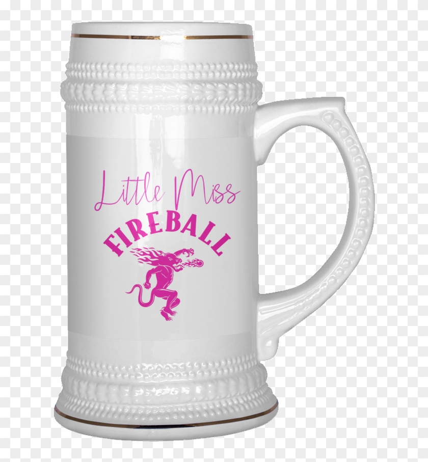 Little Miss Fireball Beer Stein - Fireball Whiskey Tesco Clipart #2375176