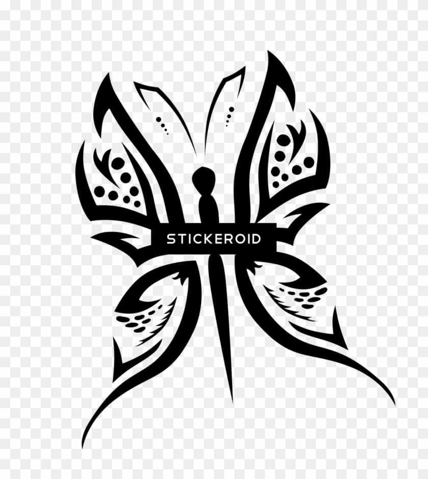 Harry Styles Butterfly Tattoo Png Transparent Background - Gemini Cancer Cusp Tattoos Clipart