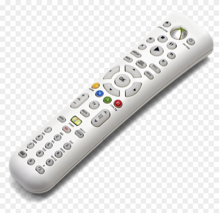 Xbox 360 Remote - Xbox 360 Remote Control Clipart #2375235