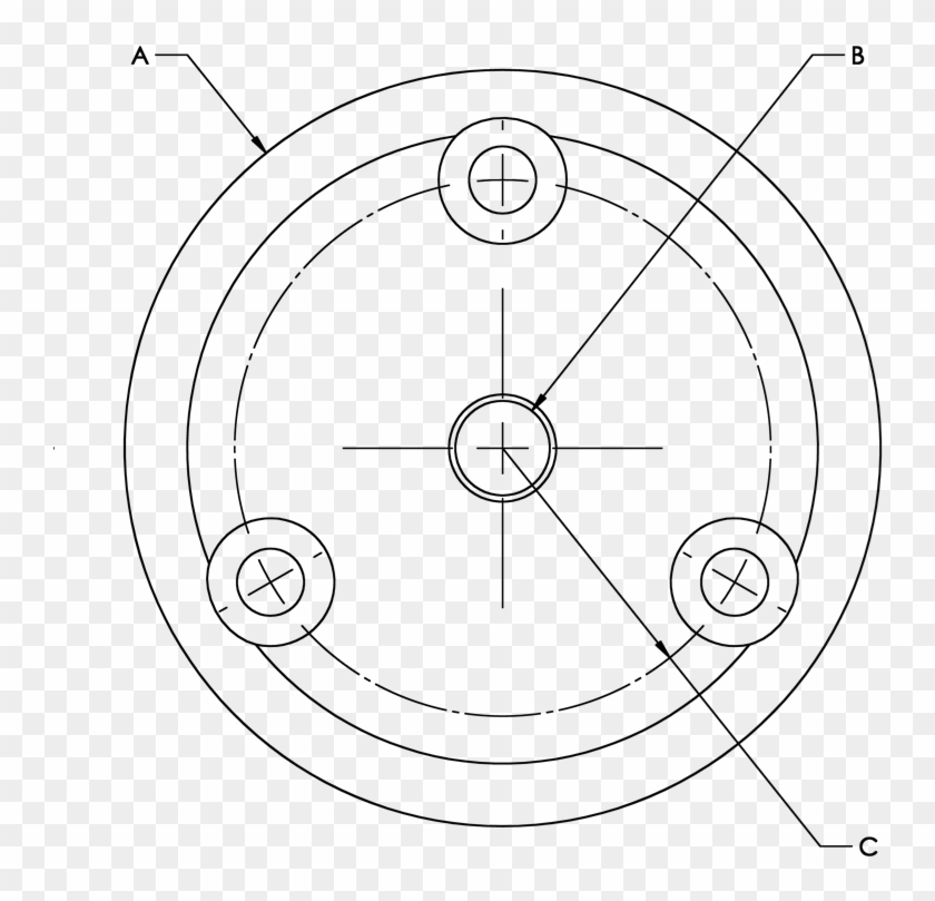 Round 3 Hole - Circle Clipart #2375450