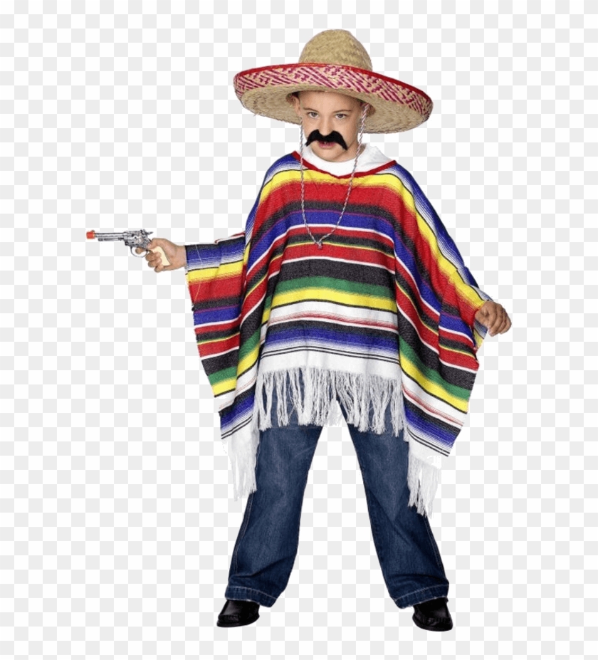 Mexican Costume For Boy , Png Download - Around The World Fancy Dress Ideas Clipart #2375710