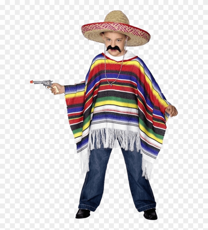 Mexican Costume For Boy , Png Download - Around The World Fancy Dress Ideas Clipart