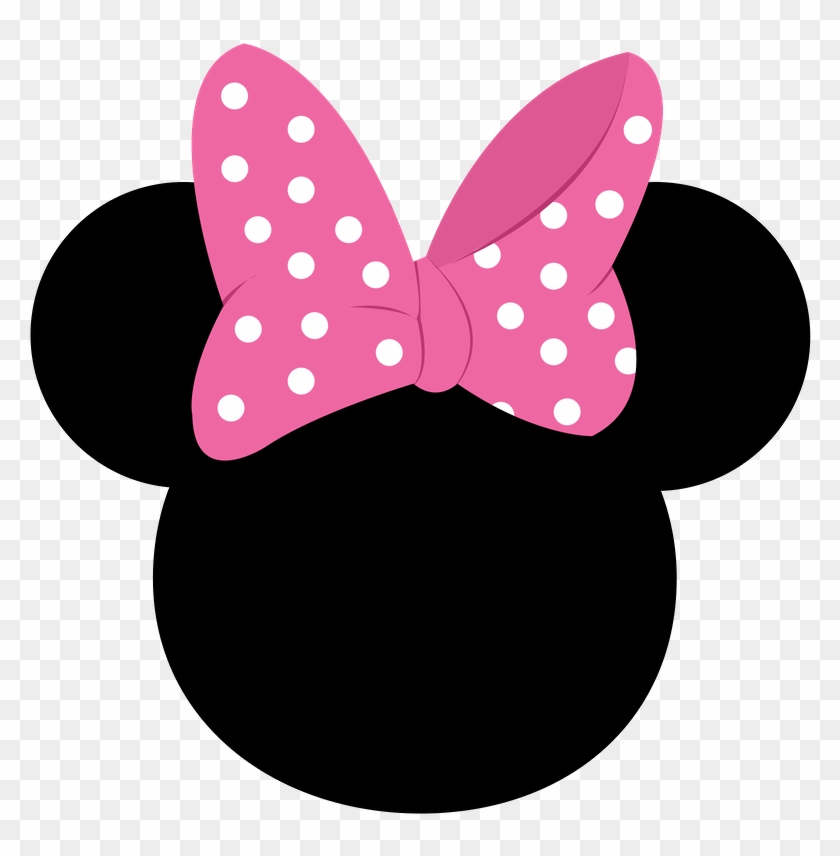 Minnie Mouse Pink Bow Png - Numero Minnie Mouse Png Clipart #2376118