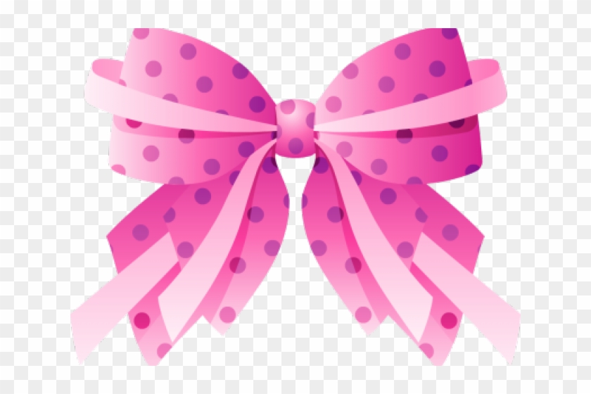 Pink Hair Bows Clipart - Png Download #2376188