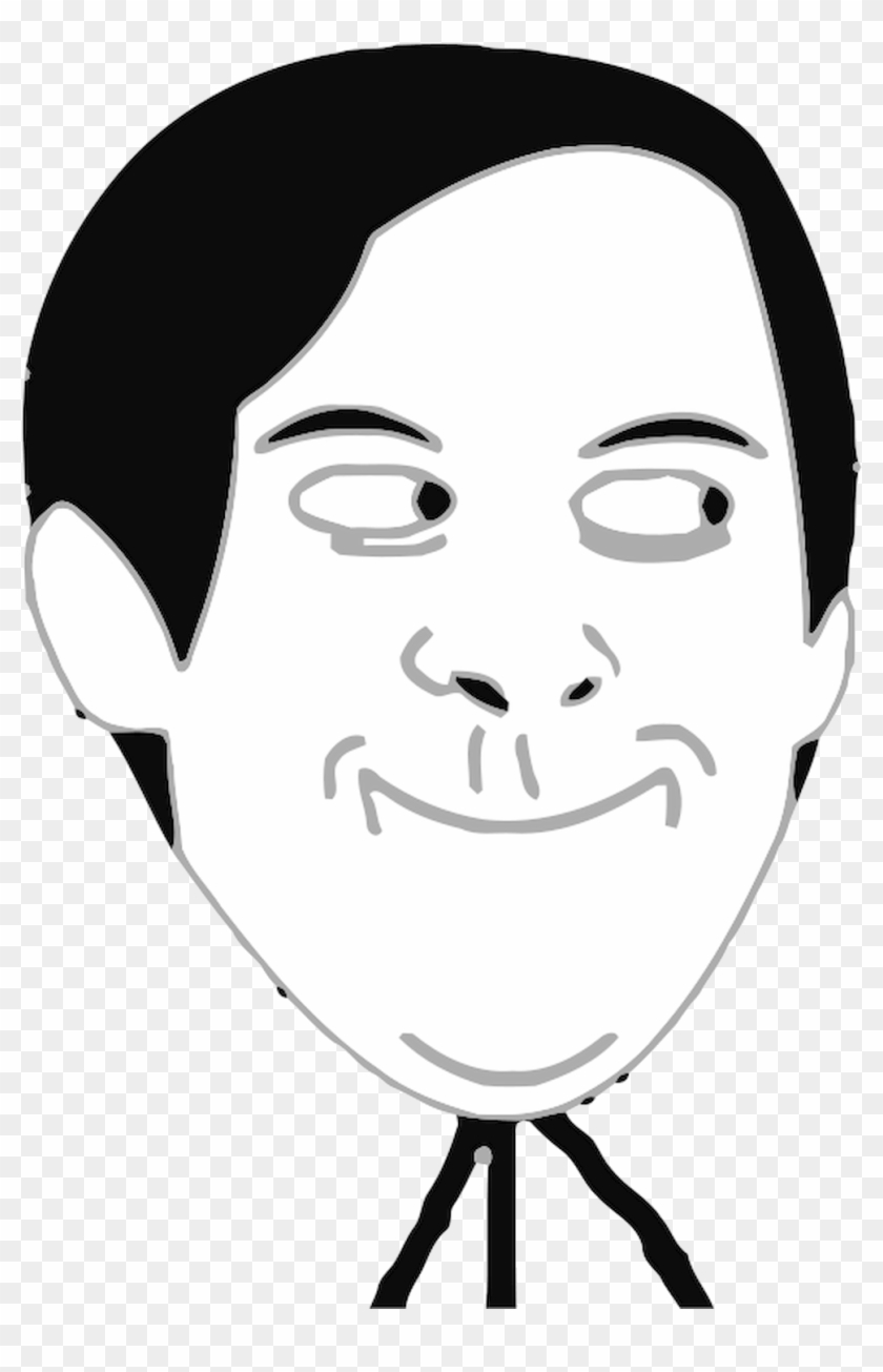 Emoticon Meme Peter Parker - Spiderman Meme Face Png Clipart