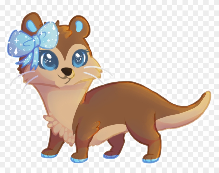 Otter Clipart - Animal Jam Otter Drawing - Png Download #2376442