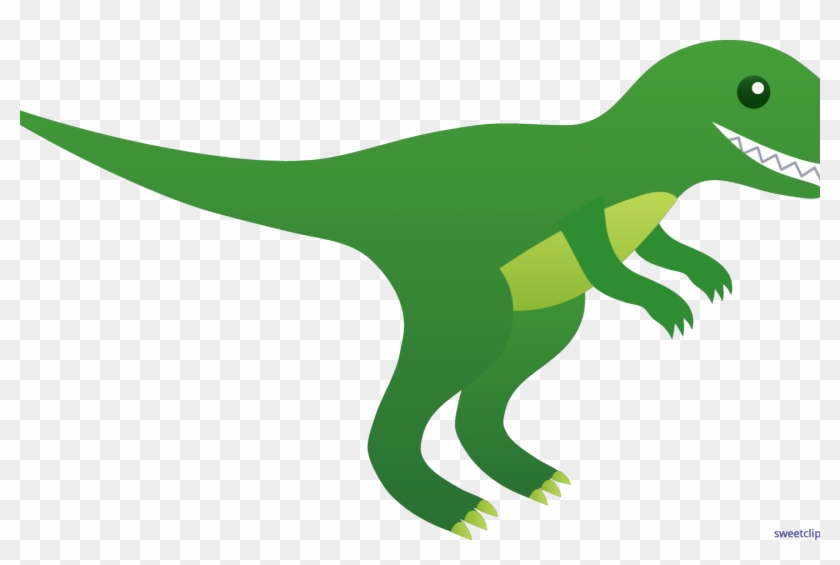 Green Dinosaur Clipart - Png Download