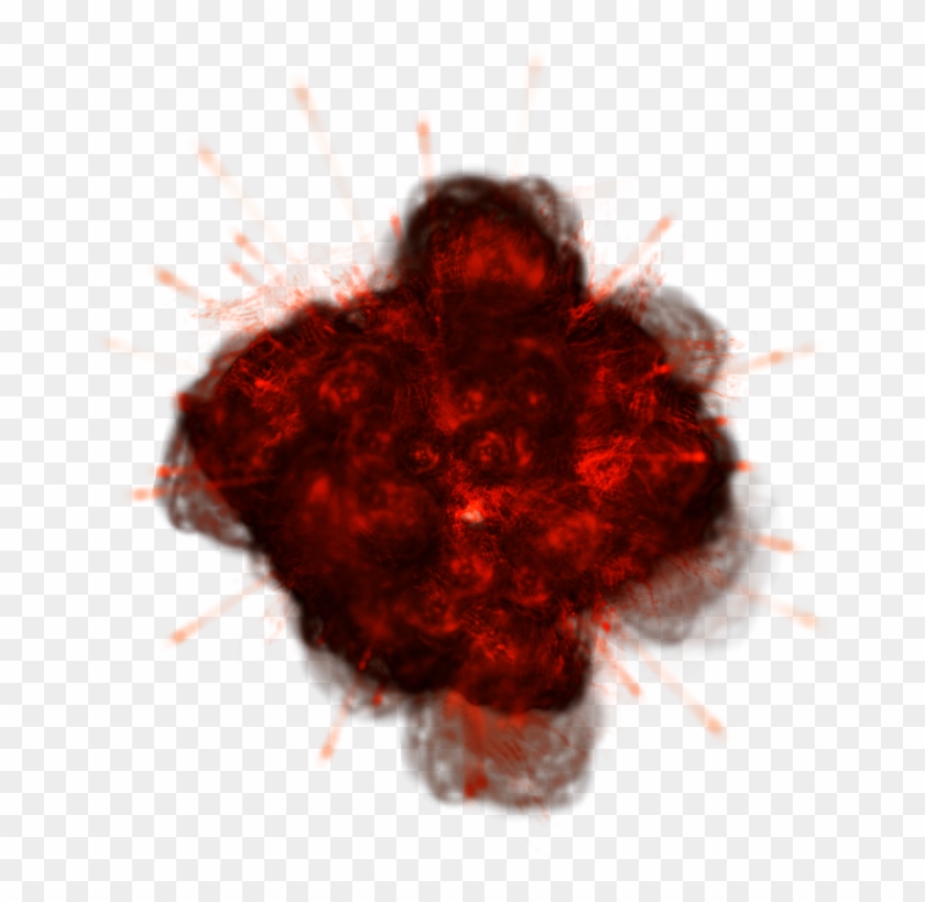 Transparent Png Red Explosion Clipart #2376780