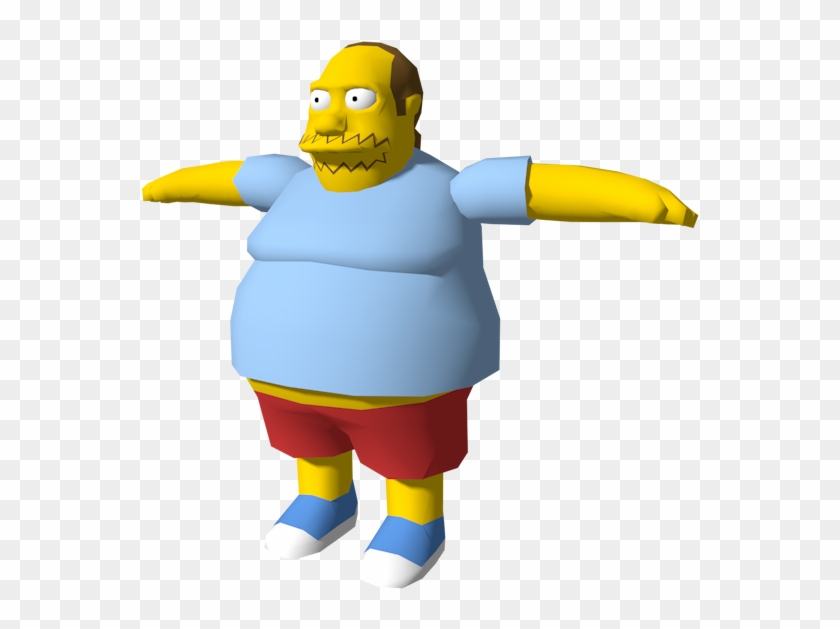 Comic Book Guy Png - Simpsons Hit And Run Comic Book Guy Clipart #2377747